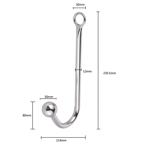 with 5334 Hook and Elegant Anal Beaded Collar Cuffs 1220